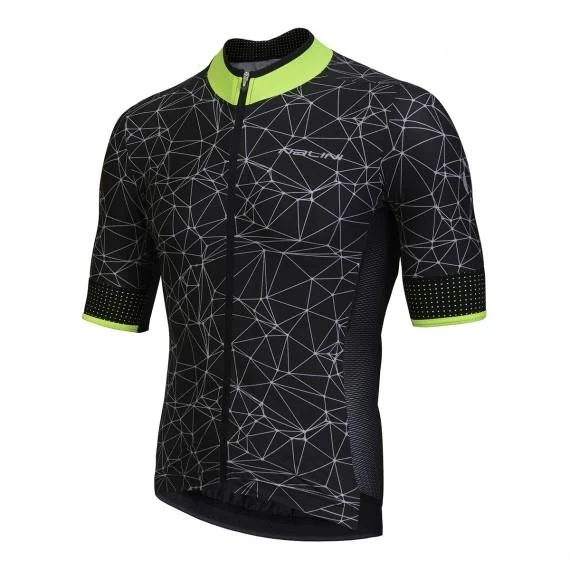Nalini Naranco Short Sleeve Jersey - Black Fluo Lightweight Jersey Top
