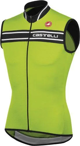 Castelli Prologo 3 Sleeveless Jersey - Acid Green Autumn Jersey Shirt