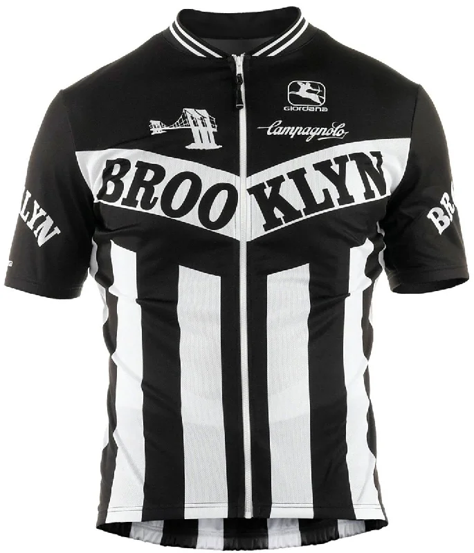 Giordana Trade Brooklyn Jersey-Black Winter Jersey Top