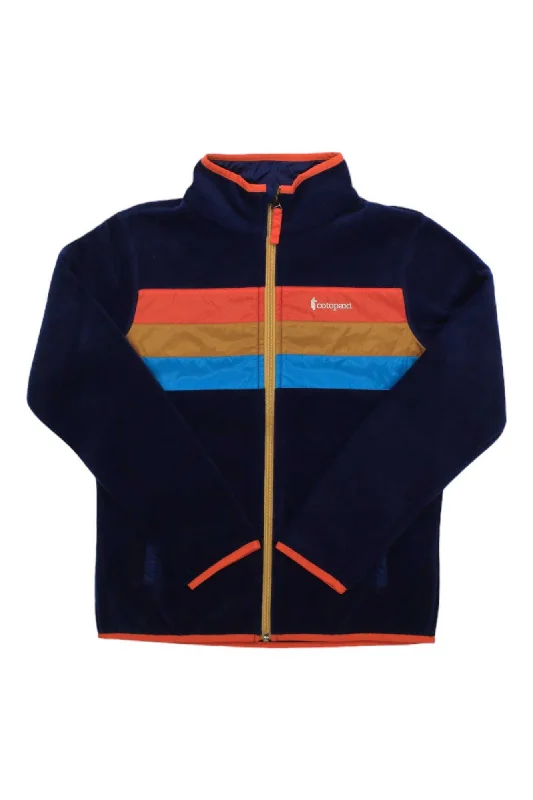 Cotopaxi Kids Teca Fleece Jacket Snapped Jacket Toggled Jacket Drawstring Jacket
