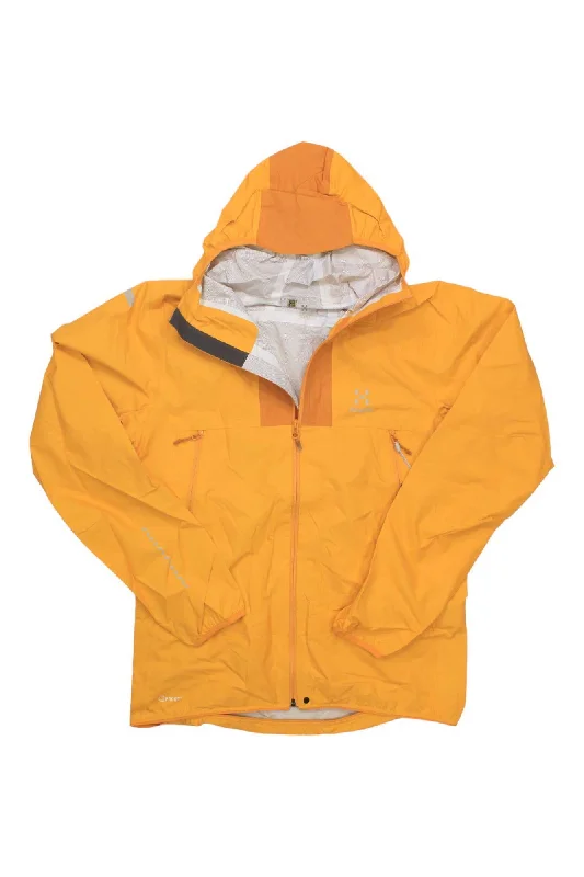 Haglofs Mens L.I.M Proof Jacket Tiered Jacket Buttoned Jacket Zippered Jacket