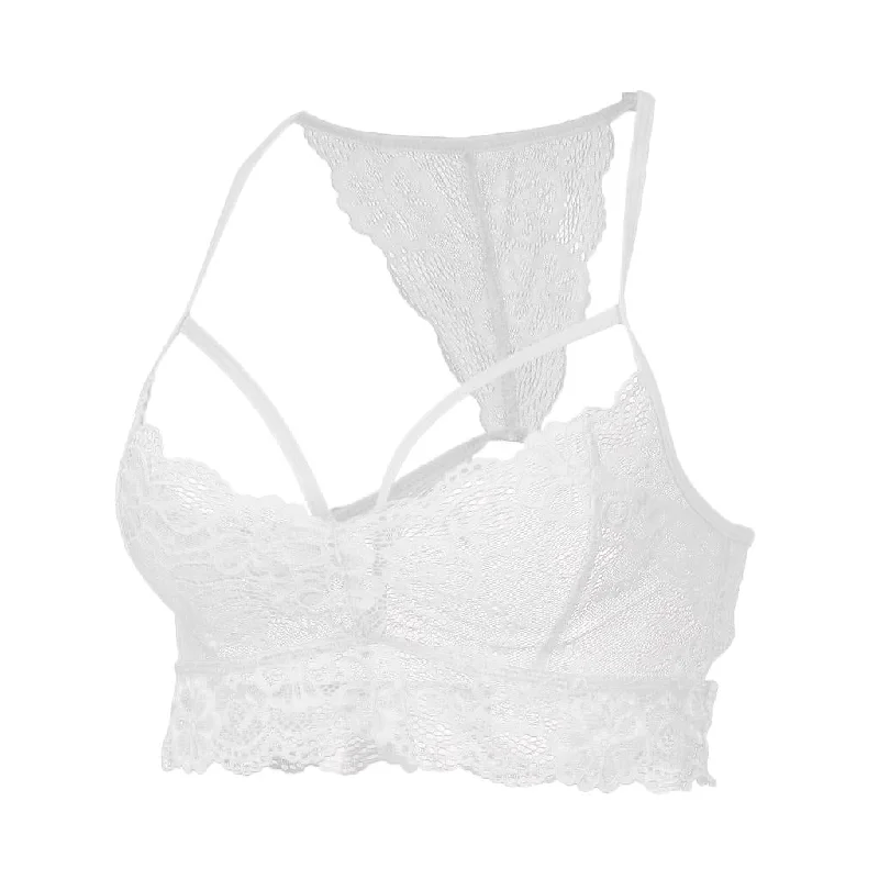 Floral Lace Bustier Crop Tops Unpadded Bra Bralette Cami Lingerie White Iron Safe Non-Iron Wrinkle Free Floral Lace Bustier Crop Tops Unpadded Bra Bralette Cami Lingerie White Iron Safe Non-Iron Wrinkle Free