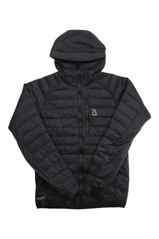 Haglofs Mens Spire Mimic Hood Jacket Corduroy Jacket Velvet Jacket Brocade Jacket