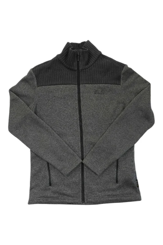 Jack Wolfskin Mens Scandic Fleece Jacket Hooded Jacket Caped Jacket Shawl Collar Jacket