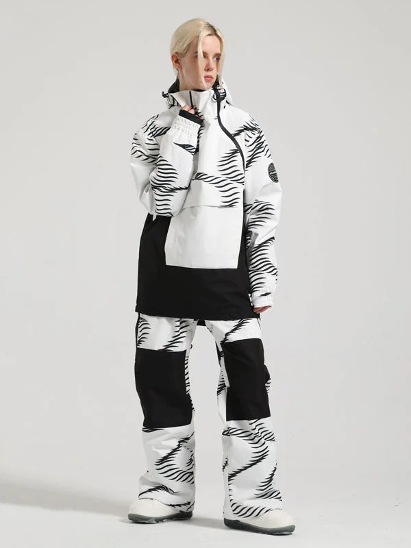 Ski Run Jacket+White Pants