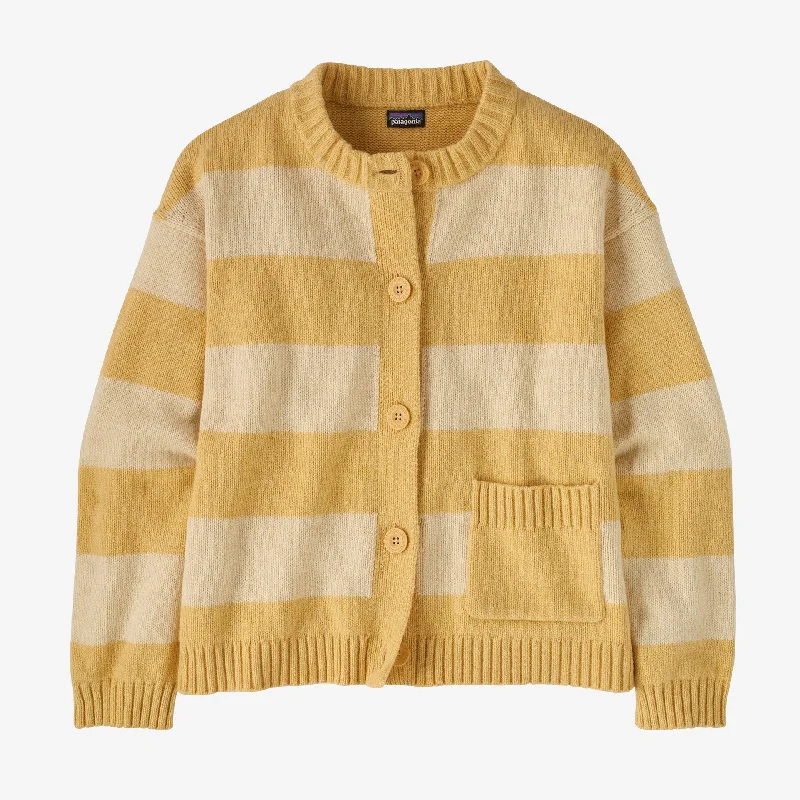 Patagonia Women's Recycled Wool-Blend Sweater Jacket - Beeswax Tan Real Fur Shearling Chenille Patagonia Women's Recycled Wool-Blend Sweater Jacket - Beeswax Tan Real Fur Shearling Chenille