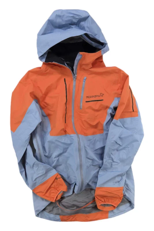 Norrona Womens Senja GTX Active Jacket Wool Fabric Cashmere Fabric Tweed Fabric