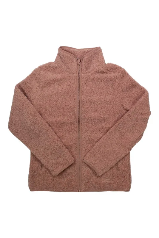 Jack Wolfskin Womens High Curl Jacket Hoodie Zip-Up Jacket Button-Up Jacket