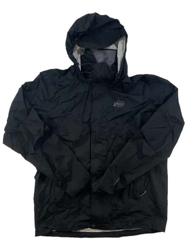 Mens Rainier Rain Jacket Insulated Jacket Fitted Jacket Loose Jacket