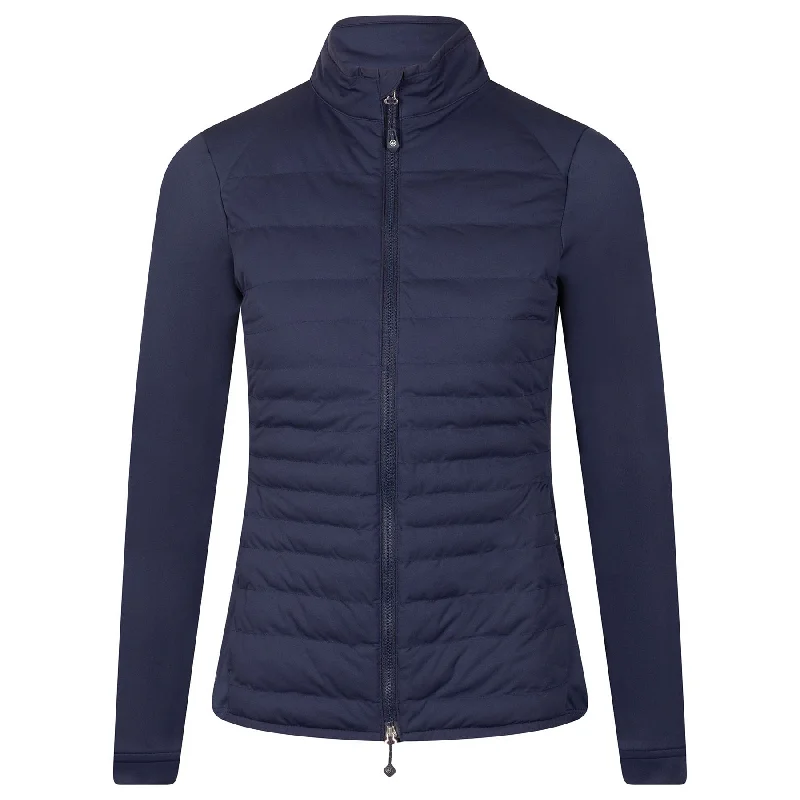 Womens Merge Hybrid Jacket Navy - 2025 Welt Pockets Slit Pockets Flap Pockets