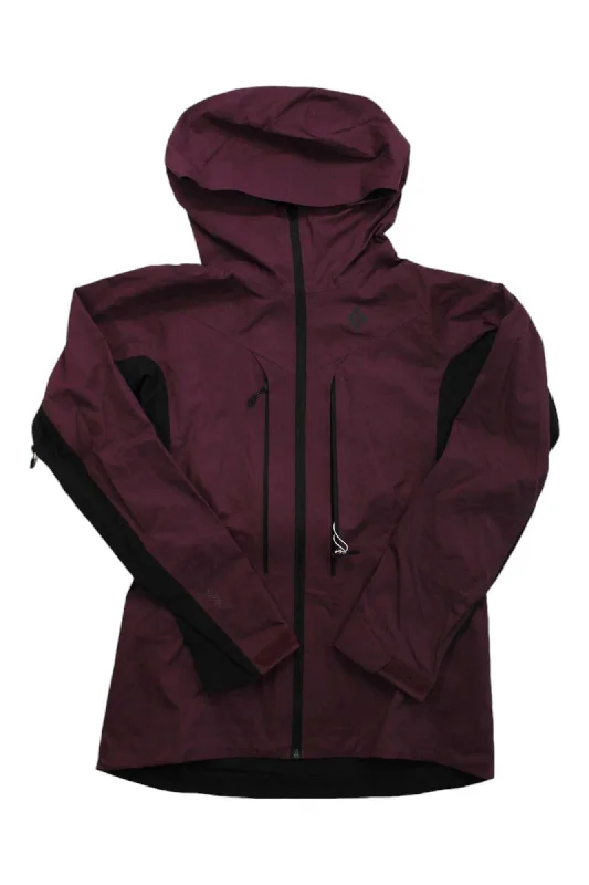 Black Diamond Womens Dawn Patrol Hybrid Shell Jacket Notch Collar Peter Pan Collar Cowl Neck