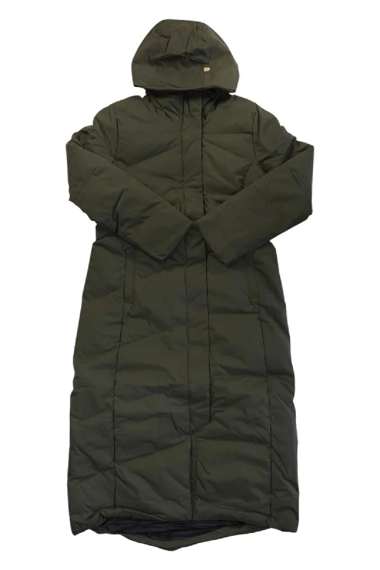 Indyeva Womens Ayaba Long Jacket Quilted Jacket Puffer Jacket Insulated Jacket