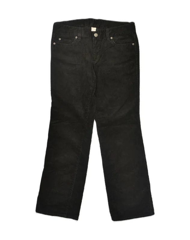 J. CREW Womens Straight Corduroy Trousers US 8 Medium W32 L30 Black Cotton Trousers Flared Retro J. CREW Womens Straight Corduroy Trousers US 8 Medium W32 L30 Black Cotton Trousers Flared Retro