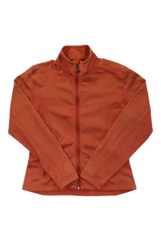 Outdoor Research Womens Full Zip Fleece Jacket Plaid Jacket Tartan Jacket Houndstooth Jacket