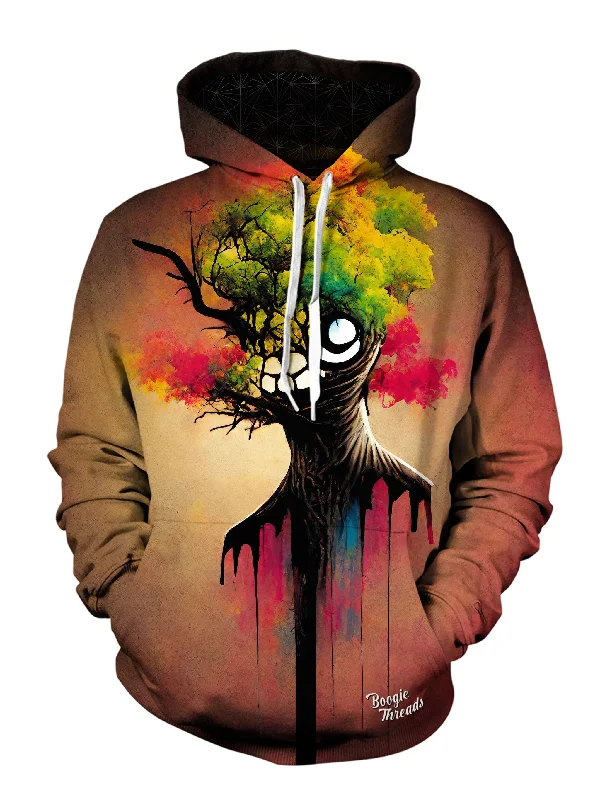 Hollow Reality Unisex Pullover Hoodie Hoodie with Slim Fit Tailored Modern