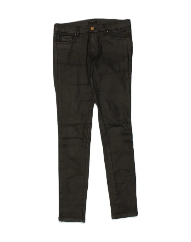 MASSIMO DUTTI Womens Skinny Casual Trousers W28 L30 Black Trousers luxurious high-end MASSIMO DUTTI Womens Skinny Casual Trousers W28 L30 Black Trousers luxurious high-end