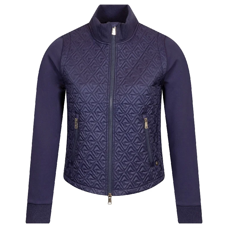 Womens Leland Hybrid Jacket Maltese Blue - AW24 Collared Jacket Crew Neck Jacket Turtle Neck Jacket Womens Leland Hybrid Jacket Maltese Blue - AW24 Collared Jacket Crew Neck Jacket Turtle Neck Jacket
