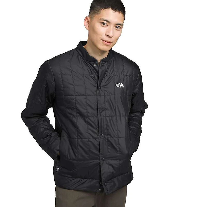 The North Face Mens Circaloft Snap Front Jacket Print Jacket Jacquard Jacket Patchwork Jacket