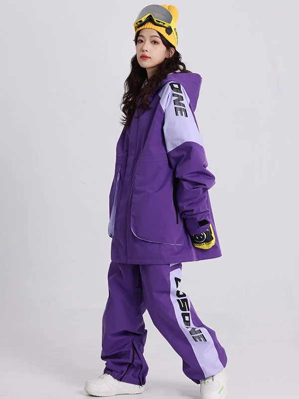 Women's Cosone Adept Cargo Snow Jacket & Pants Set Anorak Shell Jacket Lightweight Jacket Women's Cosone Adept Cargo Snow Jacket & Pants Set Anorak Shell Jacket Lightweight Jacket