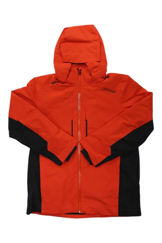 Spyder Mens Primer Jacket Front Pockets Side Pockets Patch Pockets