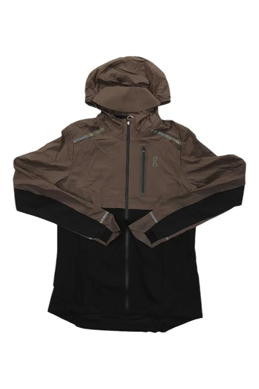 On Running Womens Weather Jacket Stand-Up Collar Roll-Neck Collar Turtle Neck