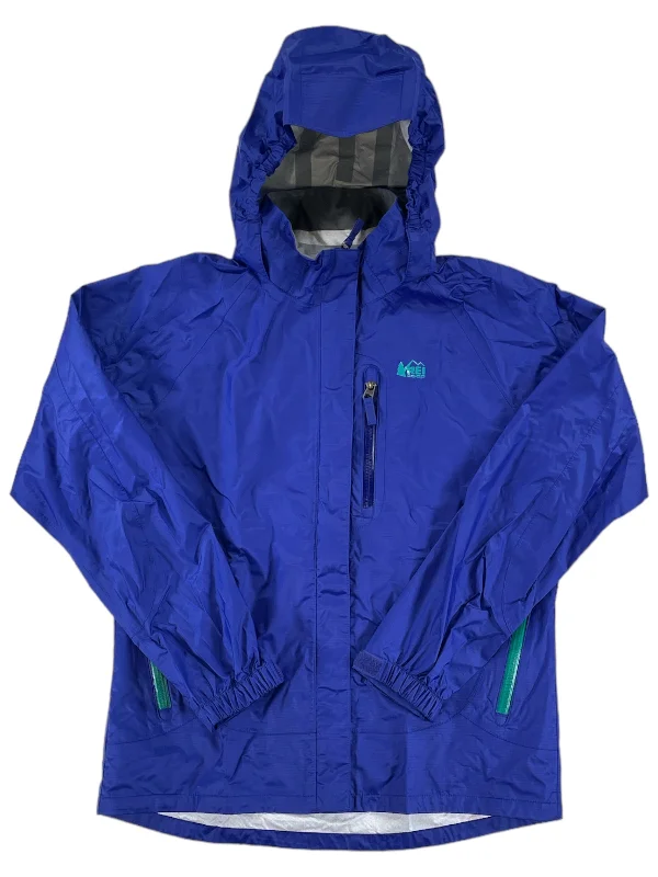 Rainwall Rain Jacket - Kids Bomber Jacket Anorak Windbreaker
