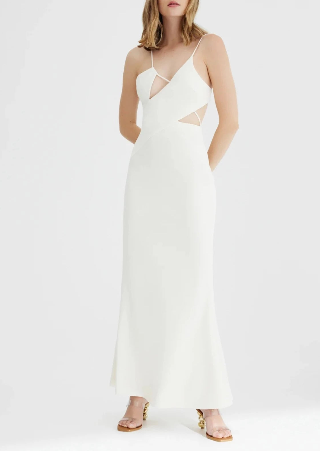 Poet Dress - Butter Cream