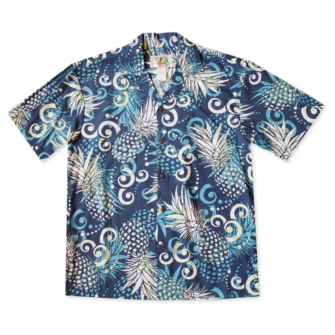 Pineapple Swirl Blue Hawaiian Cotton Shirt Faux Fur Fabric Real Fur Fabric Shearling Fabric Pineapple Swirl Blue Hawaiian Cotton Shirt Faux Fur Fabric Real Fur Fabric Shearling Fabric